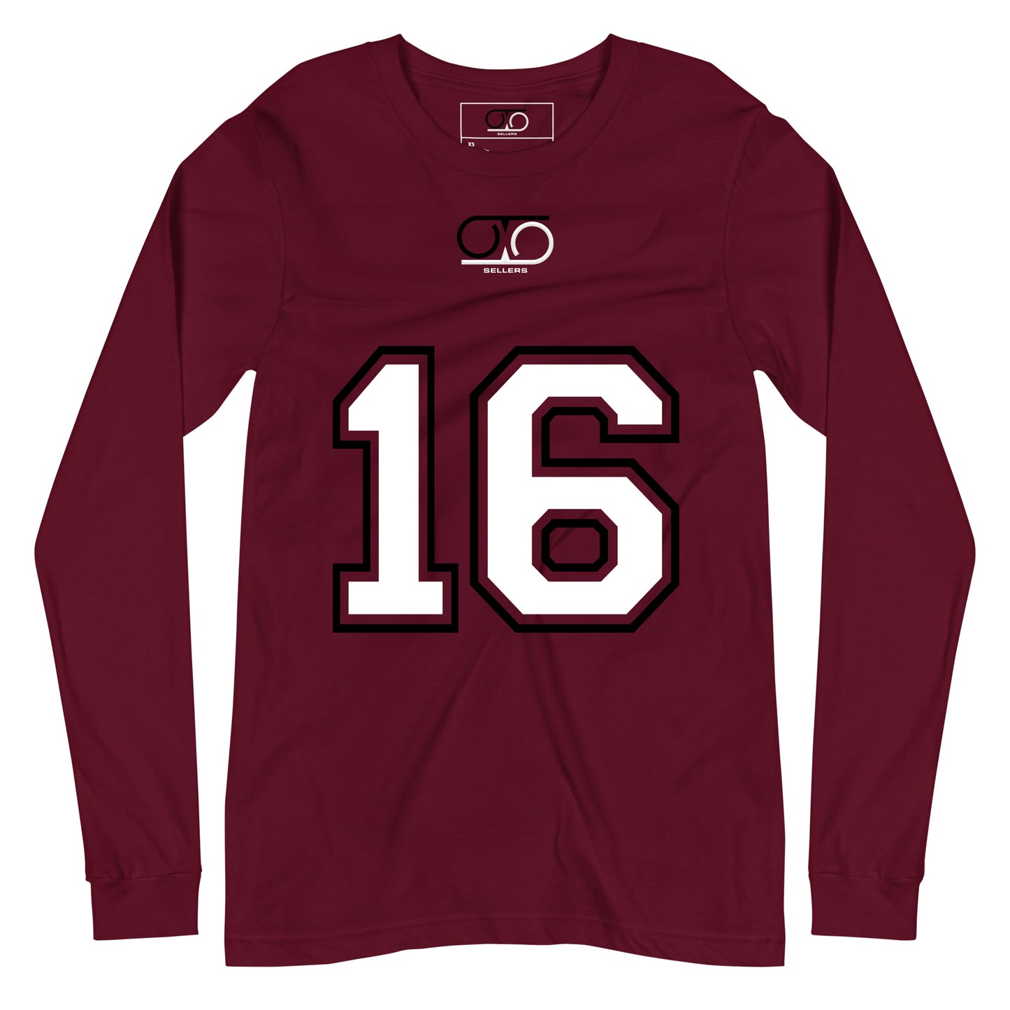 Sellers Jersey Number Long Sleeve