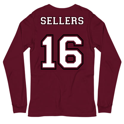 Sellers Jersey Number Long Sleeve