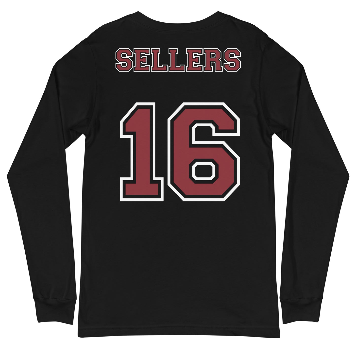 Sellers Jersey Number Long Sleeve