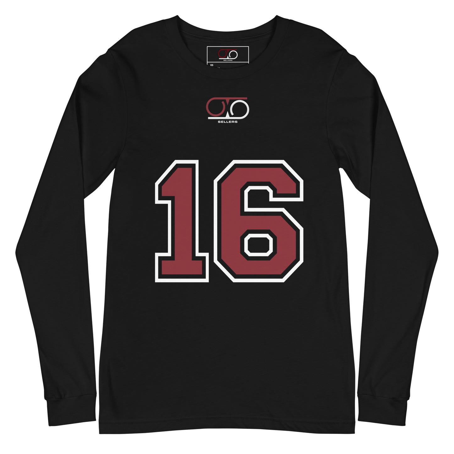 Sellers Jersey Number Long Sleeve