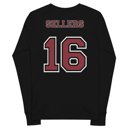 Youth Sellers Jersey Number Long Sleeve